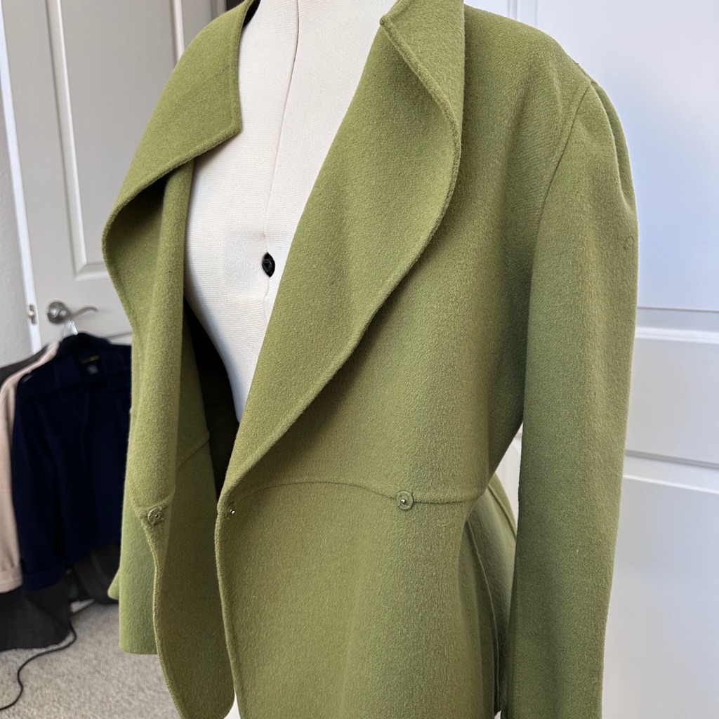 70s Vintage Carole Little Women’s 100% Wool Jacket